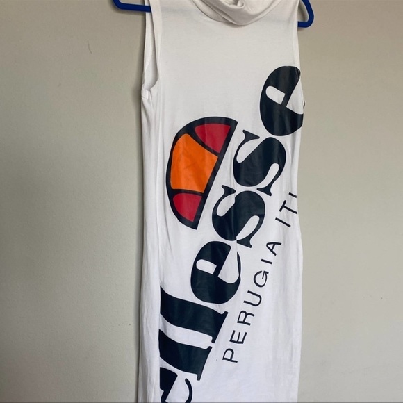 RARE Vintage Mod Ellese mini dress sz XS/S  Bodycon tennis prep vtg 90s 80s 70s - Picture 2 of 12